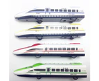 High-speed Train Simulation Model Children Pull Back Toy Desktop Decor Gift
