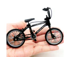 1/18 Diecast Mini Finger Mountain Bike Bicycle Crafts Desktop Decor Kids Toy - Yellow