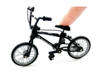 1/18 Diecast Mini Finger Mountain Bike Bicycle Crafts Desktop Decor Kids Toy - Orange