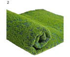 Fake Grass Foldable Beautiful Natural Artificial Moss Grass for Living Room-Green Dot