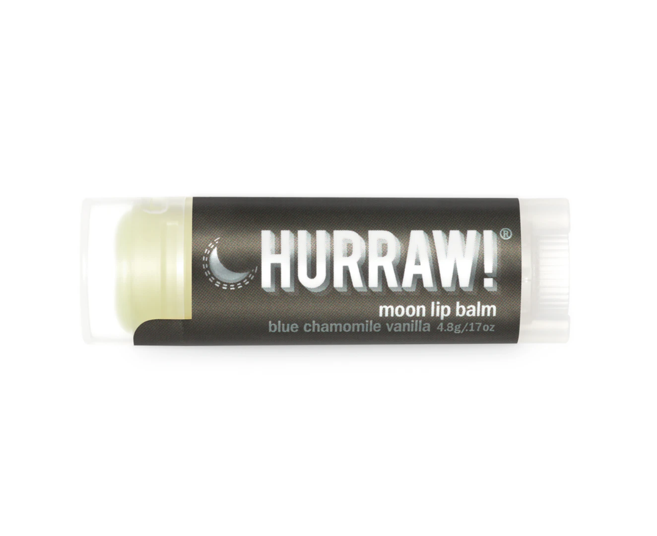 Hurraw! Organic Lip Balm Moon (Blue Chamomile vanilla) 4.8g