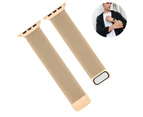 Two-section metal magnetic strap - 42/44/45 rose gold