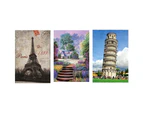 1000Pcs Adult Kid Puzzle Jigsaw Large Tower Building Decompression Game Toy Gift - 4