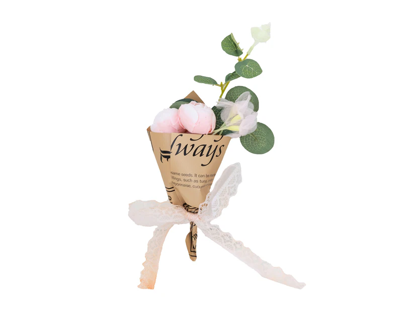 ricm Artificial Rose Flower No Withering DIY Lightweight Floral Arrangement Simulation Flower for Valentine's Day Birthday Present Photo Props -3#