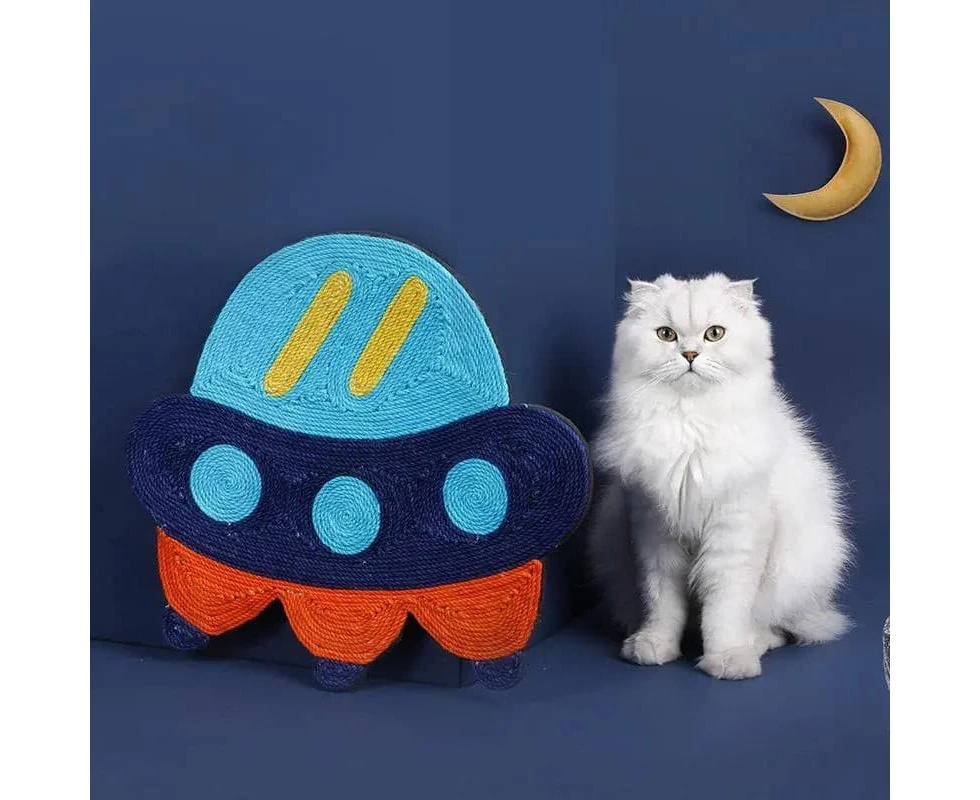 ZEZE Spaceship Cat Scratching Pad