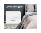 ALFORDSON Bedside Table White