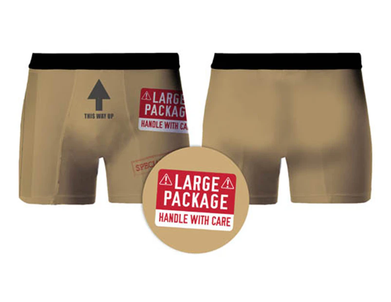 IG Design Group Men's Package Boxer Briefs - Brown