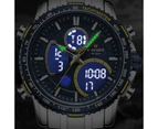 NAVIFORCE Men Watch Luxury Brand Sport Watch For Men Digital Chronograph Quartz Wristwatch Military Waterproof Steel Band Clock