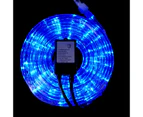 Rope Light BLUE Extendable 10m with Controller - Blue