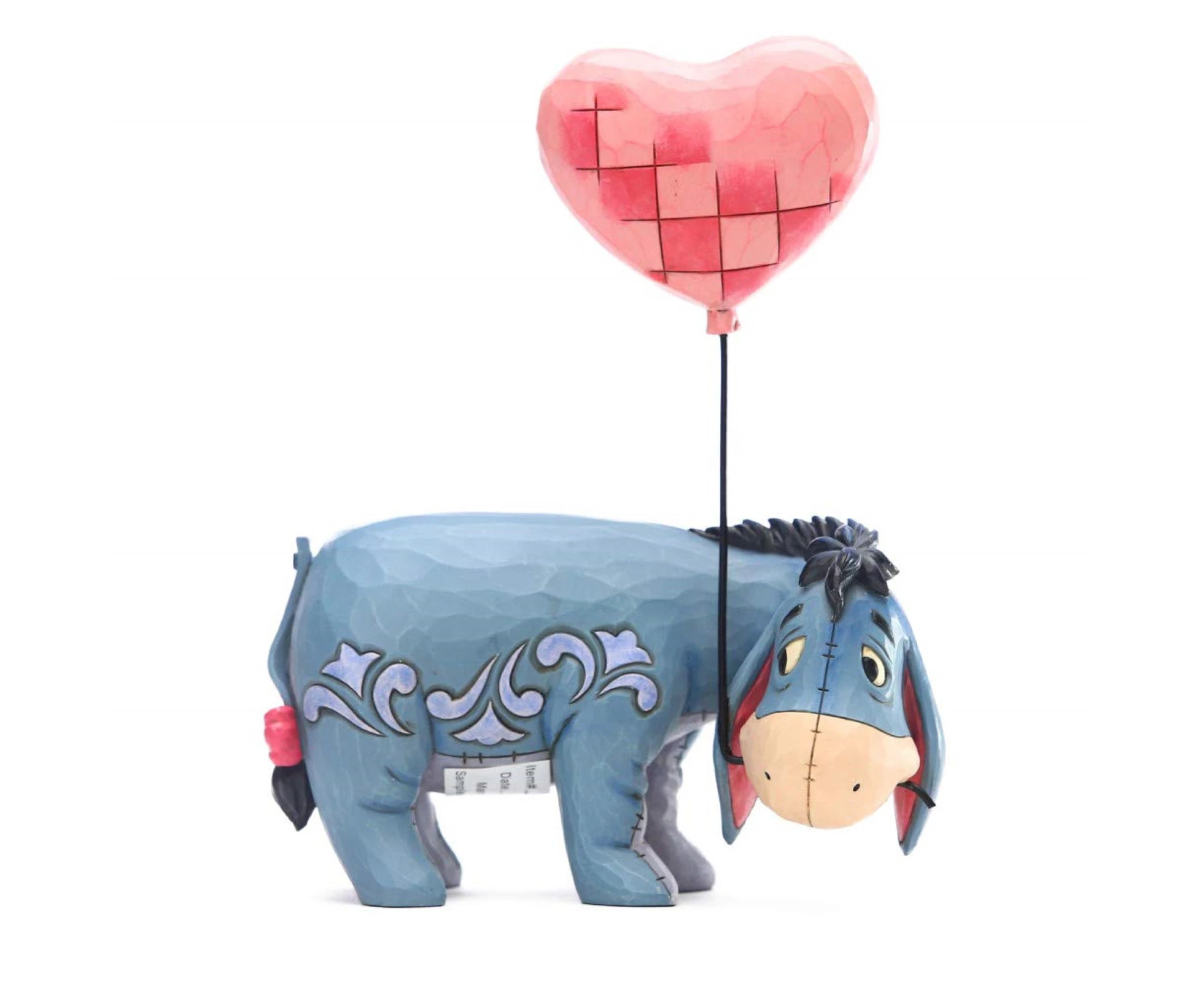 Disney Traditions Figurine 20cm Eeyore with a Heart Balloon, Whitehill 6005965