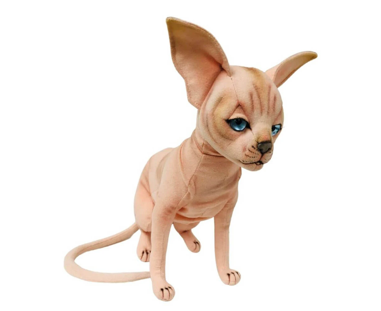 Sphynx Cat Sitting Soft Toy