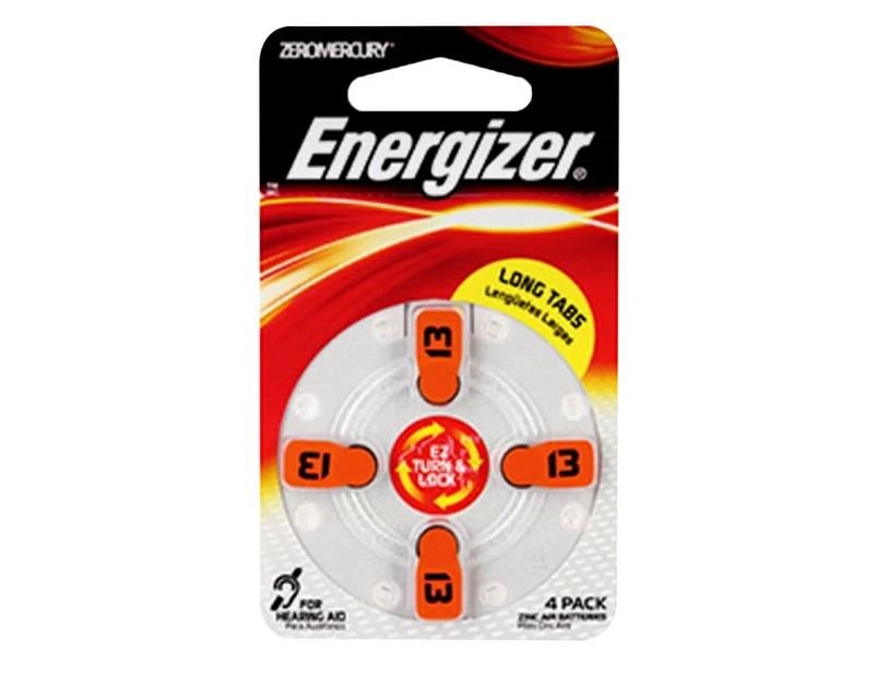 Energizer Hearing Aid Batteries (4pk) - 13