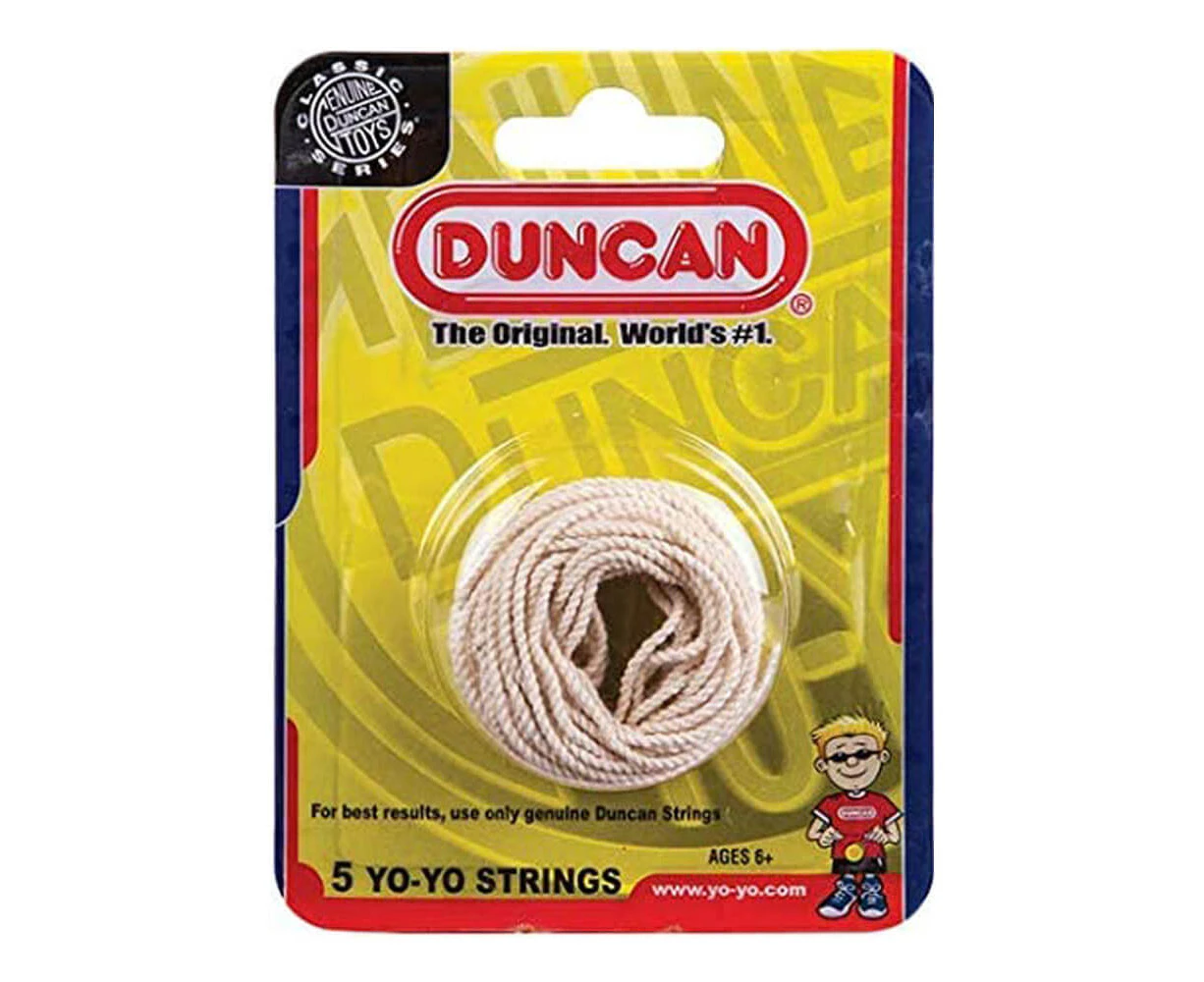 Duncan Yo Yo Strings 5 Pack White (100% Cotton)