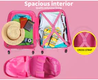 Bopeep 16''13'' 2PCS Kids Luggage Set Travel Suitcase Child Bag Backpack Unicorn