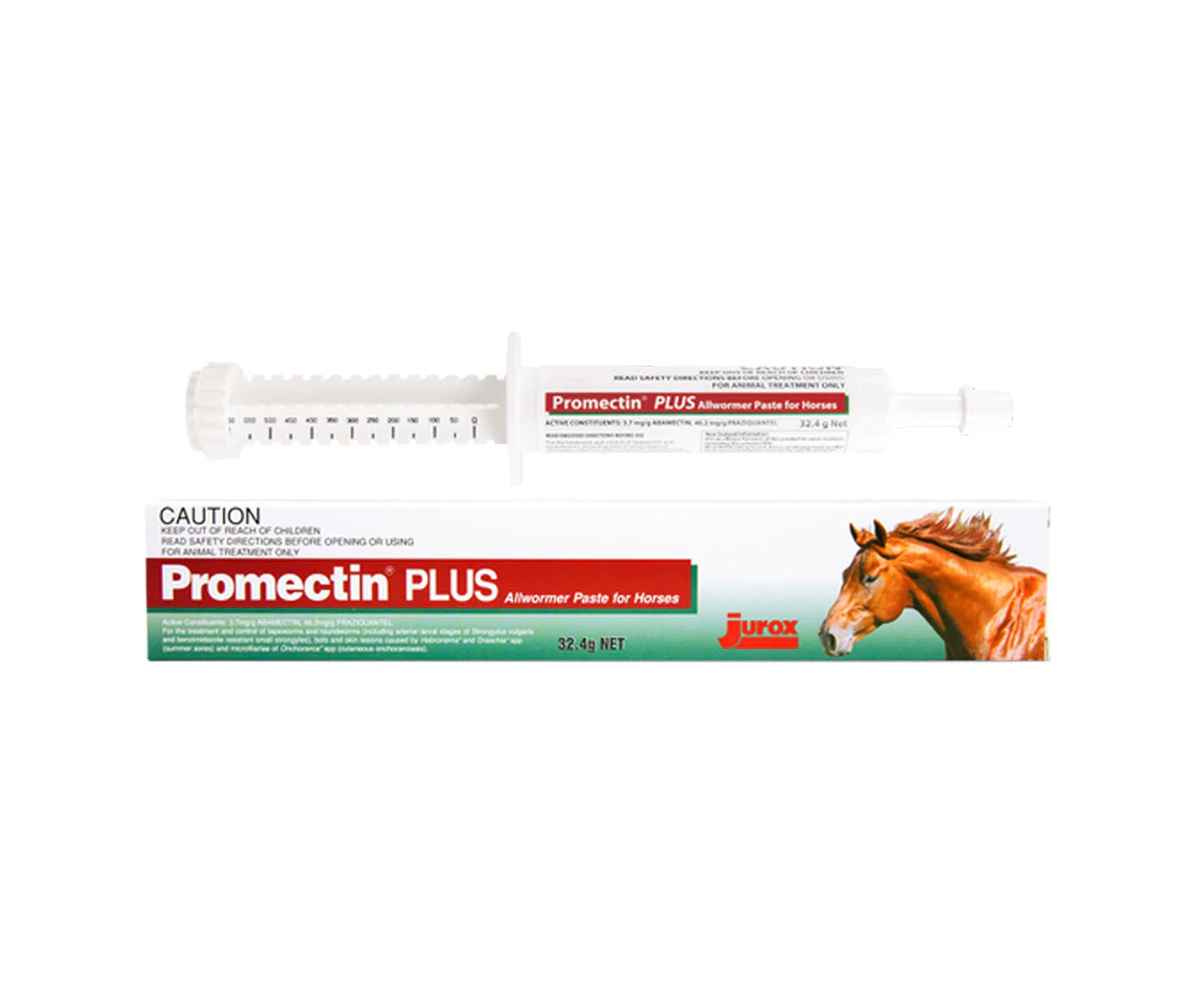 Jurox Promectin Plus Horse Allwormer Paste 32.4g