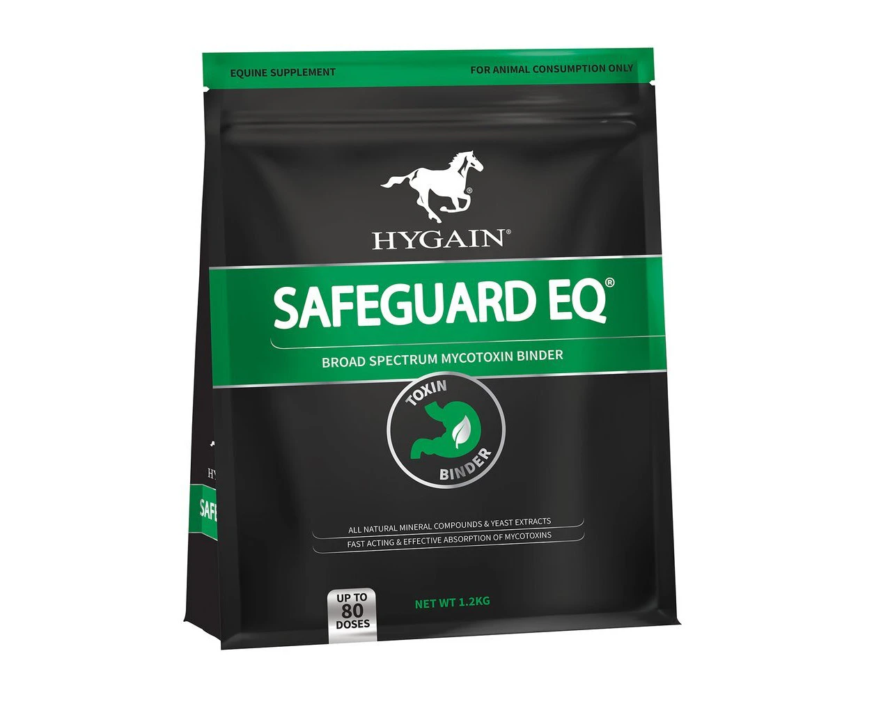 Hygain Safeguard EQ Broad Spectrum Mycotoxin Binder for Horses 1.2kg