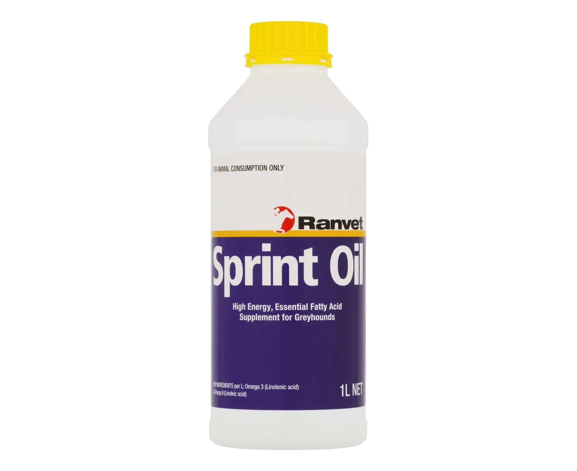 Ranvet Sprint Oil Greyhounds Essential Fatty Acid Supplement 1L