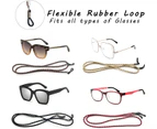 Glasses Chain Beads Sunglasses With Clip Elegant Glasses Holder Chain, 4 Models