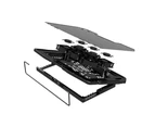 2 USB Ports Six Cooling Fans Laptop Cooler Pad Notebook Stand for 14/15.6Inch