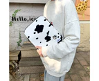 Laptop Case Dust proof Anti fall Soft Lining 11/13/15 Inch INS Cute Cow Pattern Laptop Tablet Handbag for Outdoor