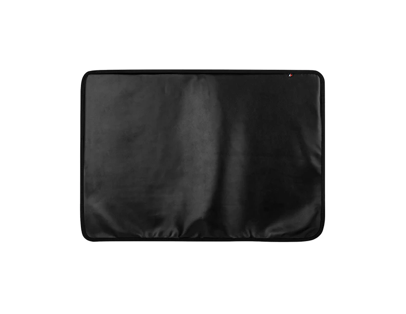 Dust Cover Resilient Waterproof Anti scratch Desktop Monitor Faux Leather Protective Cover for iMac 24 Inch - Black