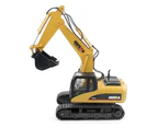 Huina 1550 Rc 1:14 2.4Ghz 15Ch Rc Car Alloy Excavator Rtr Auto Demonstration