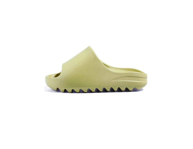 Biwiti Men and Women Pillow Slippers Quick Drying Cloud Slides Shower Bathroom Thick Slide Sandals-Green