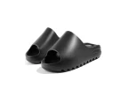 Biwiti Men and Women Pillow Slippers Quick Drying Cloud Slides Shower Bathroom Thick Slide Sandals-Black