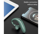 Bluetooth Headphones, Wireless Bluetooth Headphones V5.0 35 Hours Talk Time Hands-Free Headphones-Dark night green