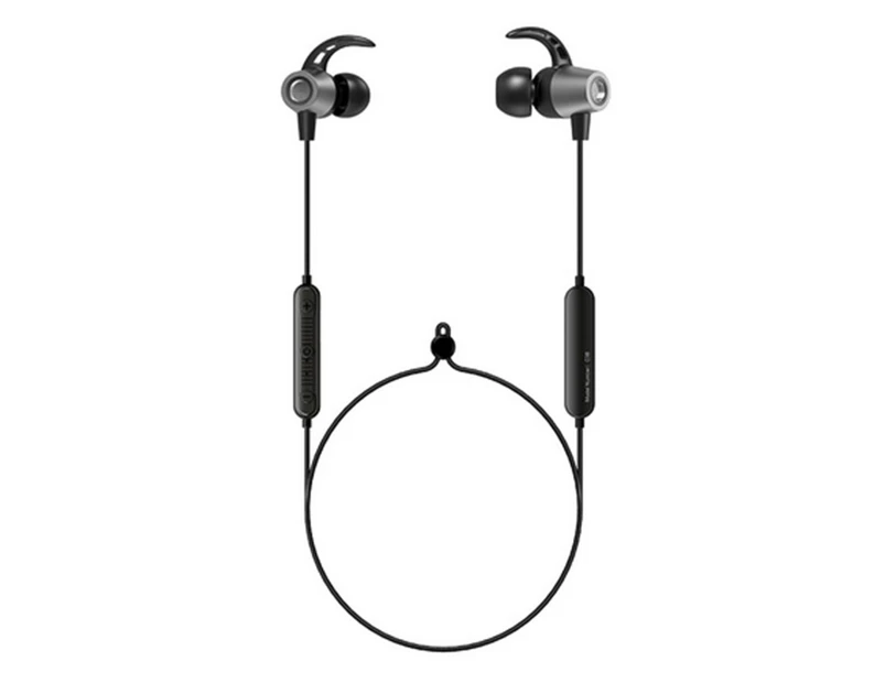 C3B-Neck Hanging In-Ear Magnetic Wireless Bluetooth Headphone-Grey