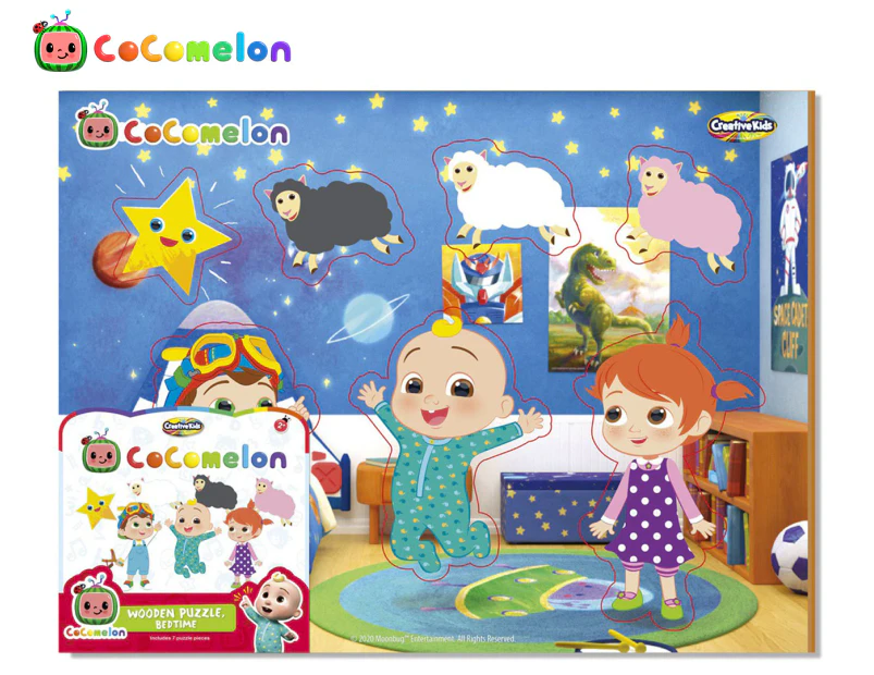 CoComelon Starter Puzzles: Bedtime 7-Piece Jigsaw Puzzle