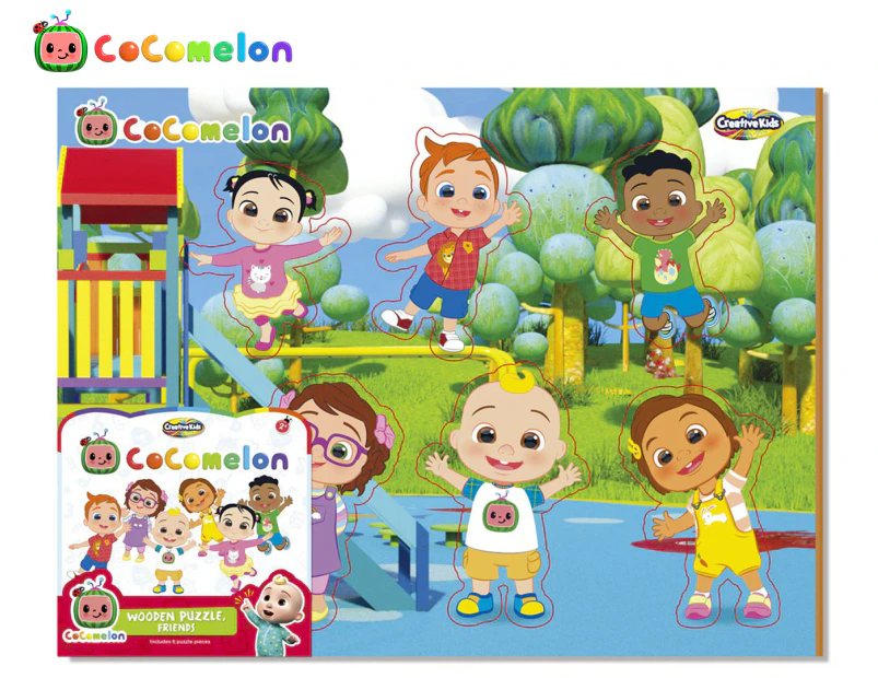 CoComelon Starter Puzzles: Friends 6-Piece Jigsaw Puzzle