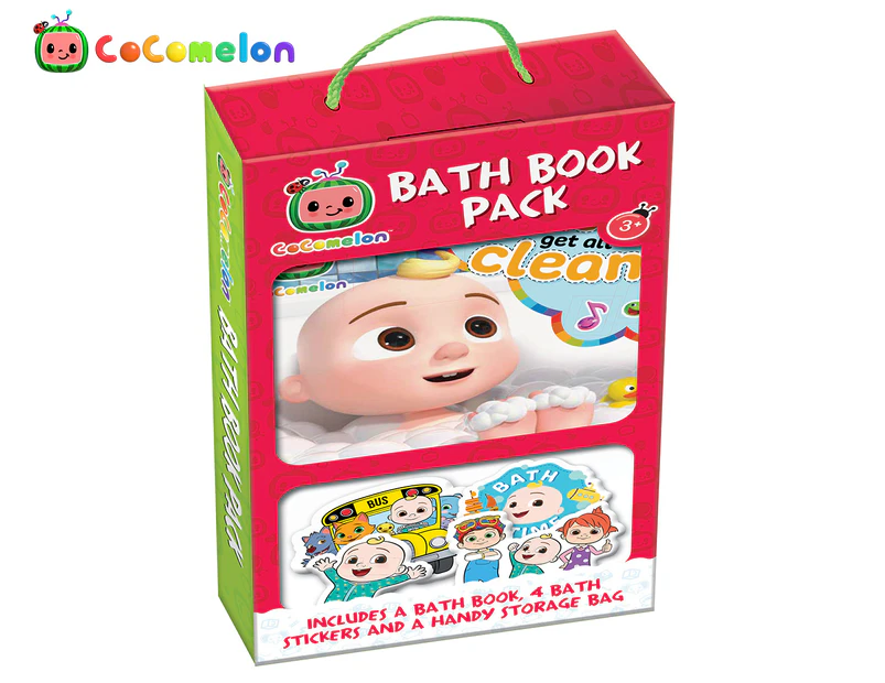 Cocomelon Bath Book Pack