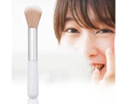 Blush Brush Thick Aluminum Tube Long - term Use Beauty Tool Fashionable Beauty Tool For Party White