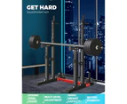 Finex Squat Rack Adjustable Weight Bench Press Barbell Bar Stand Weight Lifting