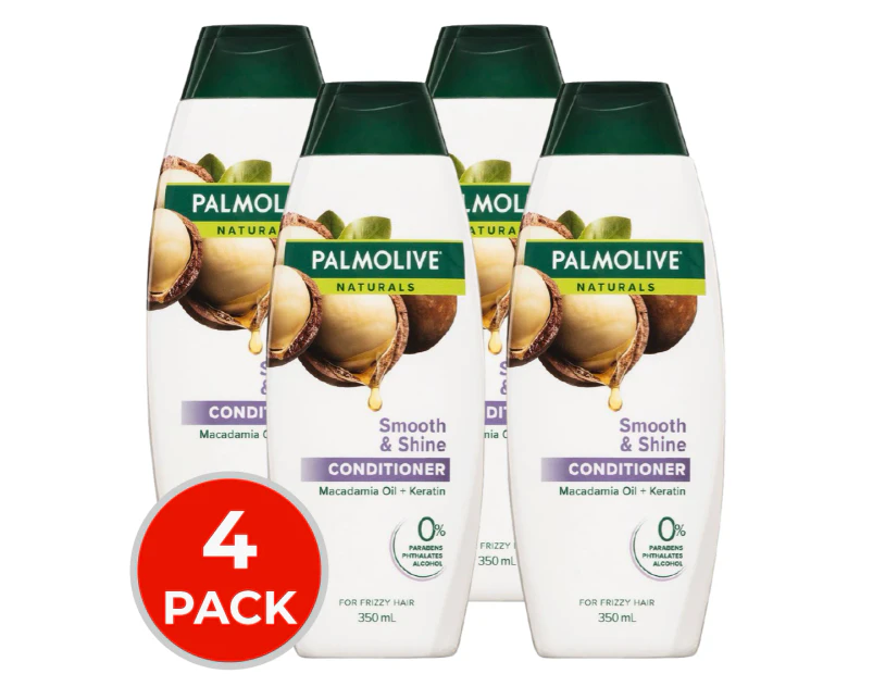 4 x Palmolive Smooth & Shine Conditioner 250mL