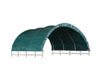 3.7m Shade Shed Cover Steel Livestock Shelter Horse Sheep Cattle Water Resistant PVC C