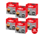 Lavazza A Modo Mio Qualita Rossa Coffee Capsules Pack of 96 Pods Intensity 10