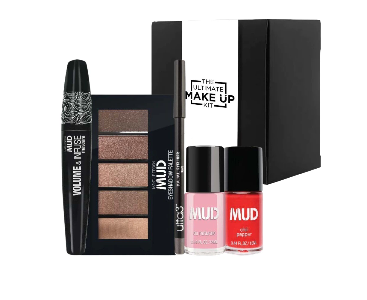 The Ultimate Make Up Kit Essentials Edition for Eyes and Nails MUD Makeup Design