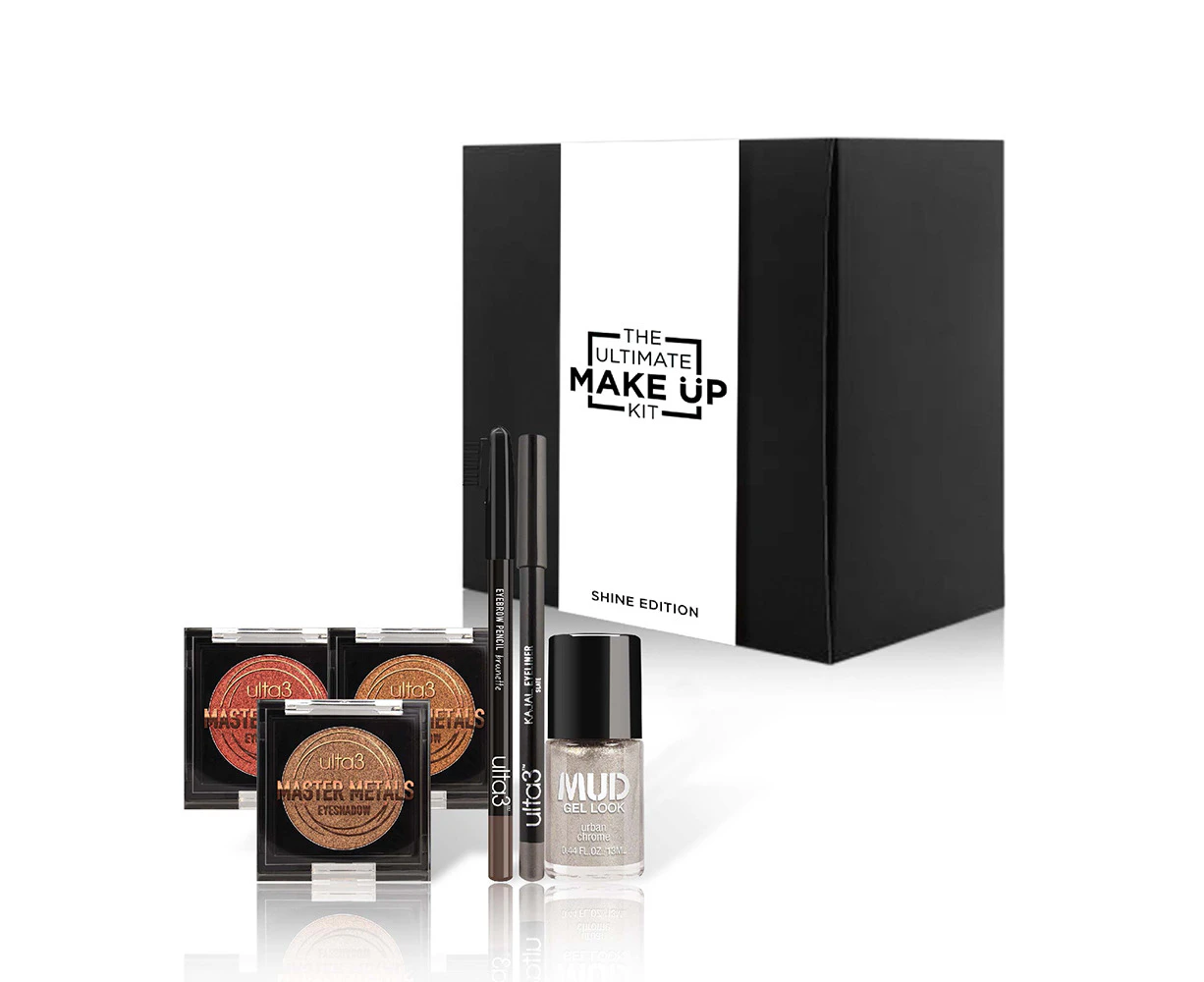 The Ultimate Make Up Kit Shine edition Eyes Nails Ulta3 MUD Makeup Design