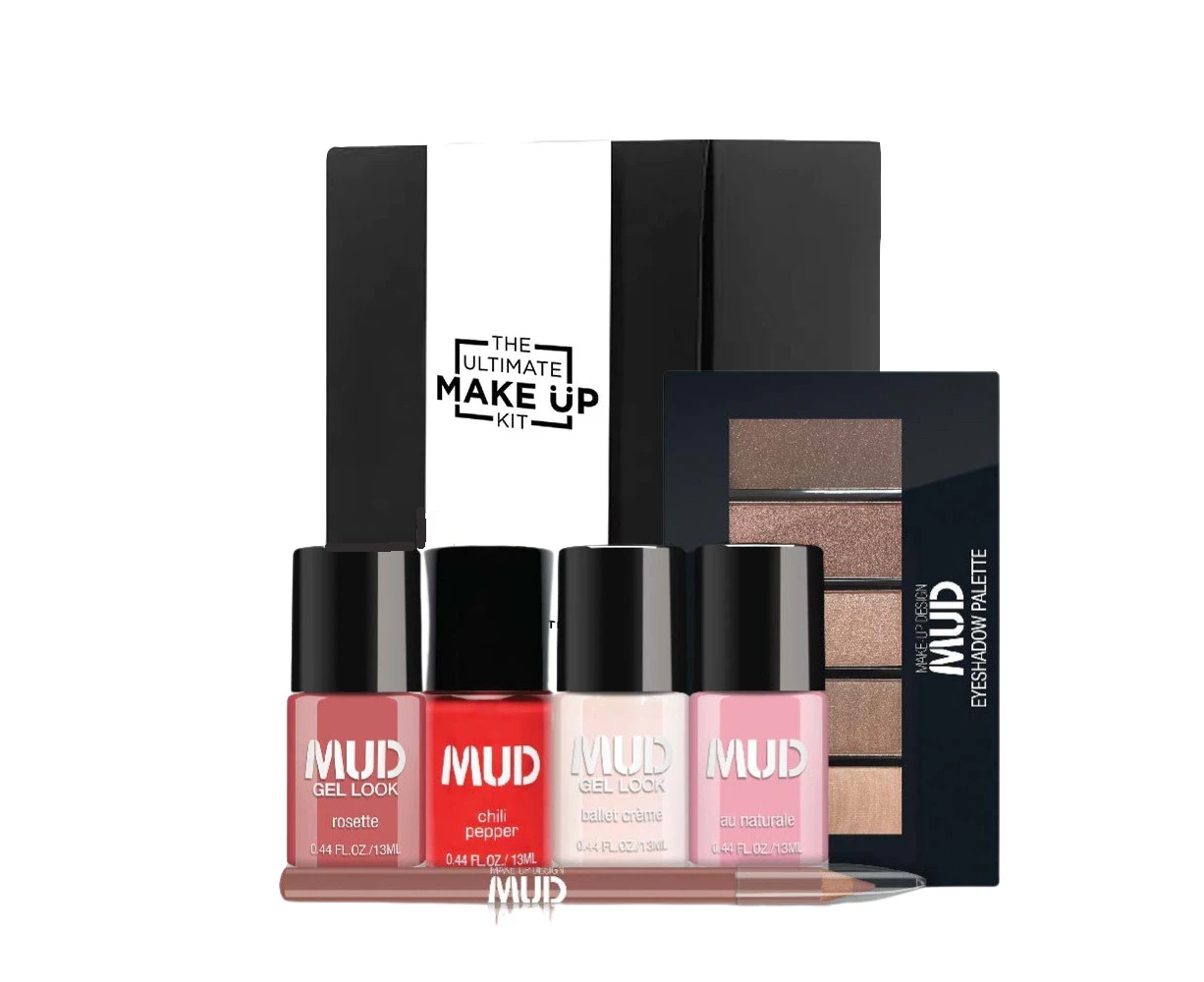 The Ultimate Make Up Kit Self Love Edition for Eyes and Nails MUD Makeup Design