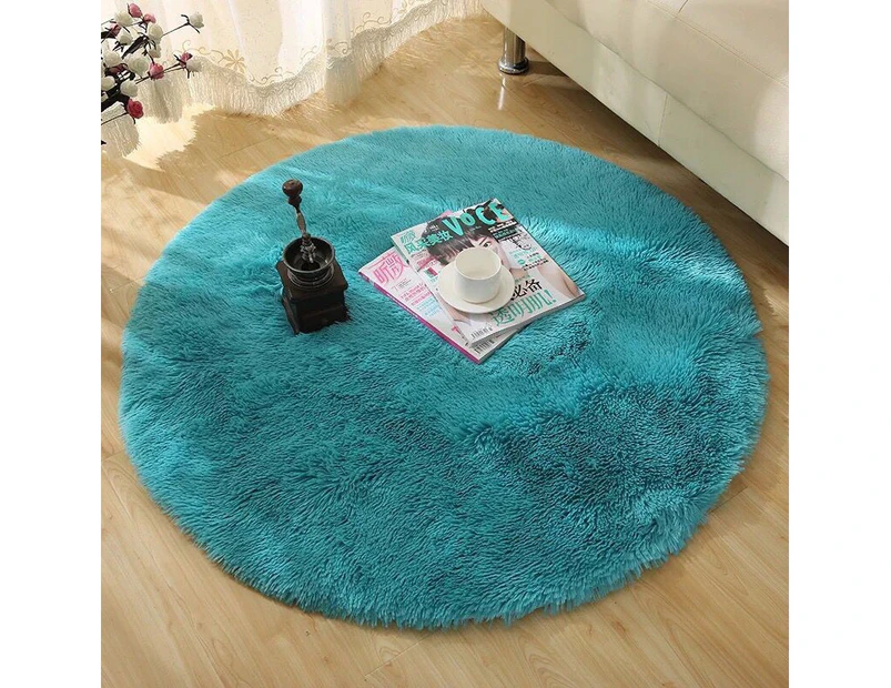 Round Carpets For Living Room Rug little Size Decoration Office Hotel Home Carpet INS Popular Bedroom Floor Mat, 60 x 60cm, BV-383
