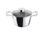 Bugatti Italy 18cm/ 1.5L Stainless Steel Casserole With Glass Lid