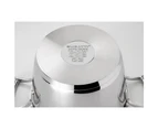 Bugatti Italy 18cm/ 1.5L Stainless Steel Casserole With Glass Lid