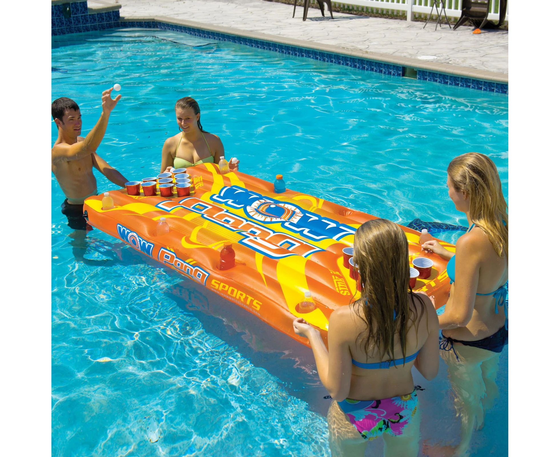 Wow Watersports Pong Table Inflatable Water Tube Toy 19-2020