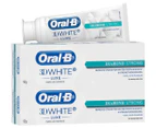 2 x Oral-B 3D White Luxe Diamond Strong Toothpaste Cool Vivid 95g