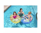 Bestway 102cm Inflatable Boat Kiddie Raft Ride On Pool Toy Kids 3-6y Assorted