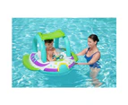 Bestway Inflatable Pool Toy Space Splash Baby Boat With Shade Cover