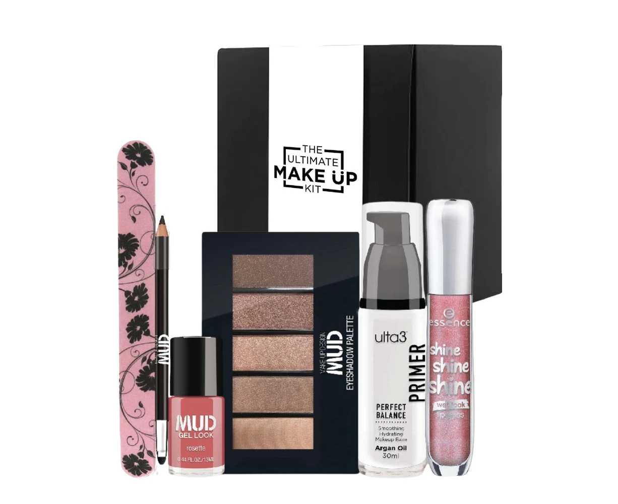 The Ultimate Make Up Kit Nudes Edition Eyes Face Nails MUD Ulta3 Essence