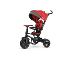 Qplay Rito Star 5 In 1 Kids Folding Tricycle Toddler Stroller Trike Bike Ride On Toy - Red